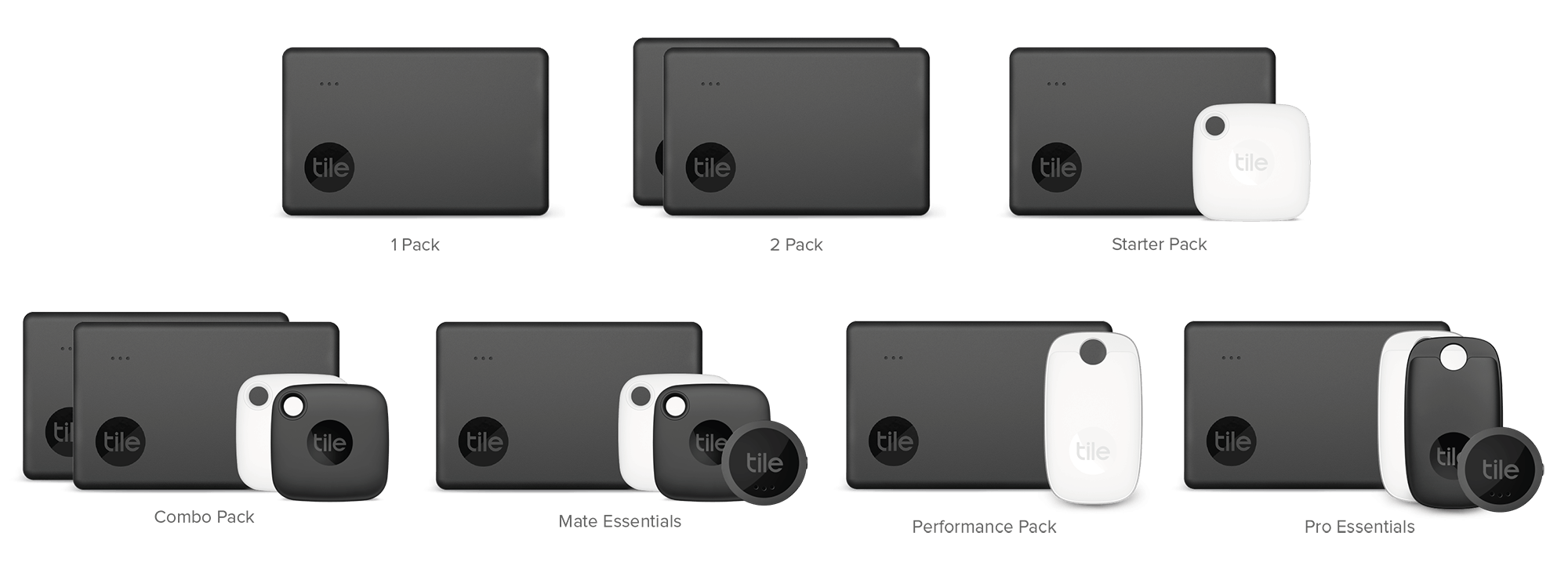 Slim can be ordered in the following combinations